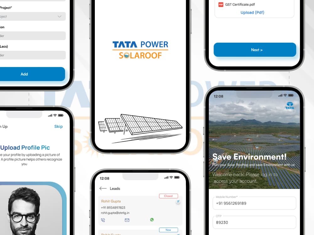 Enterprise B2B Channel Sales App for Tata Power Solar